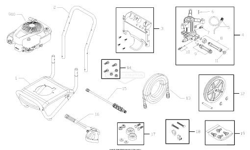 BRUTE 020442 power washer parts